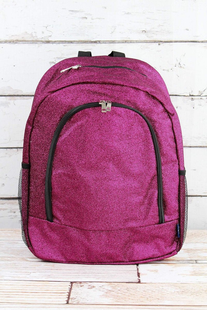 NGIL Hot Pink Glitz & Glam Large Backpack - Wholesale Accessory Market