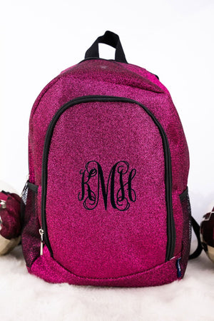 NGIL Hot Pink Glitz & Glam Medium Backpack - Wholesale Accessory Market