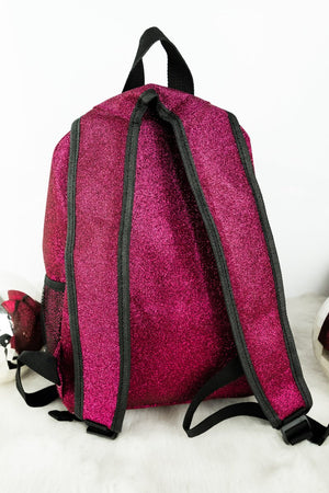 NGIL Hot Pink Glitz & Glam Medium Backpack - Wholesale Accessory Market