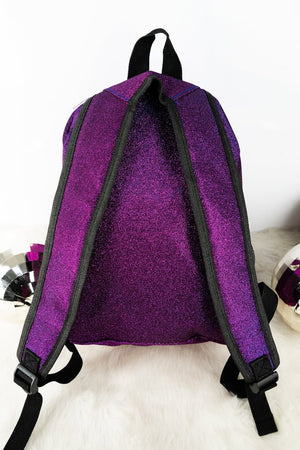 NGIL Purple Glitz & Glam Medium Backpack - Wholesale Accessory Market