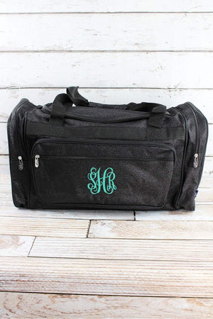 NGIL Black Glitz & Glam Duffle Bag 23" - Wholesale Accessory Market