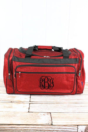 NGIL Red Glitz & Glam Duffle Bag 23" - Wholesale Accessory Market