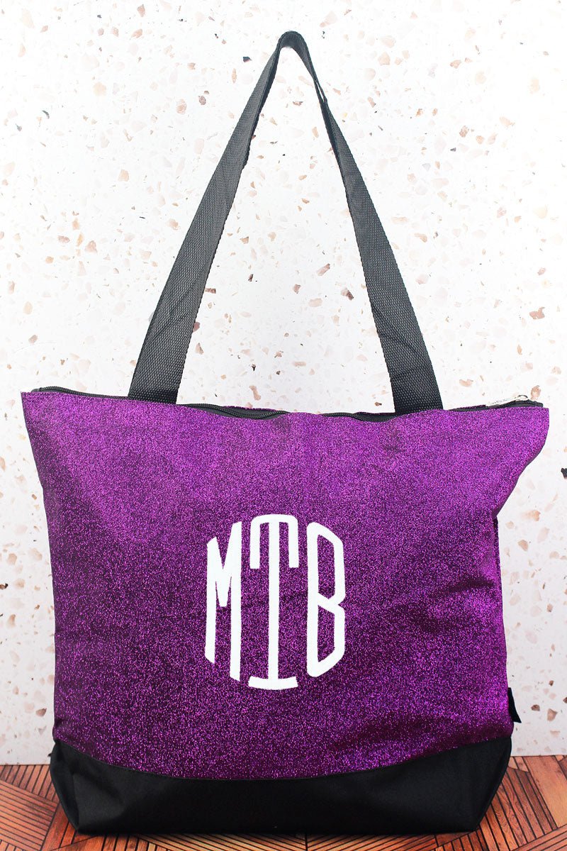 NGIL Purple Glitz & Glam Tote Bag - Wholesale Accessory Market