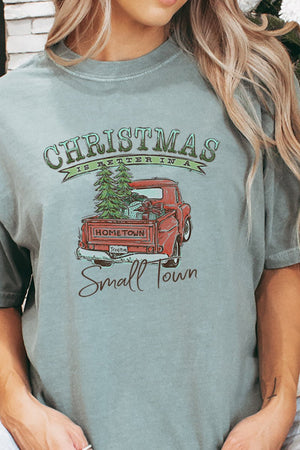 Christmas Better In A Small Town Adult Ring-Spun Cotton Tee - Wholesale Accessory Market
