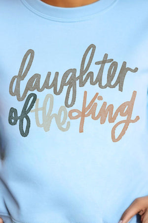 Daughter Of The King Heavy-weight Crew Sweatshirt - Wholesale Accessory Market