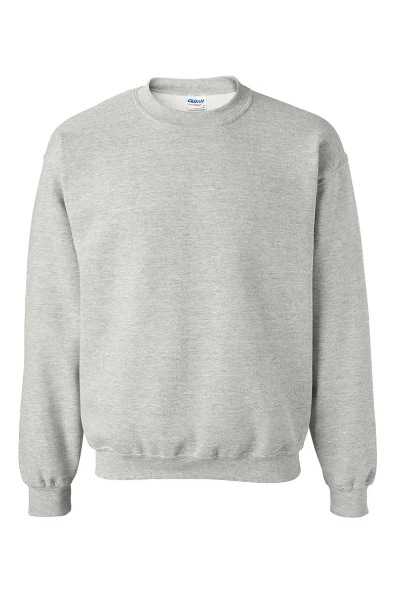 Distressed Georgia Script Heavy-weight Crew Sweatshirt - Wholesale Accessory Market