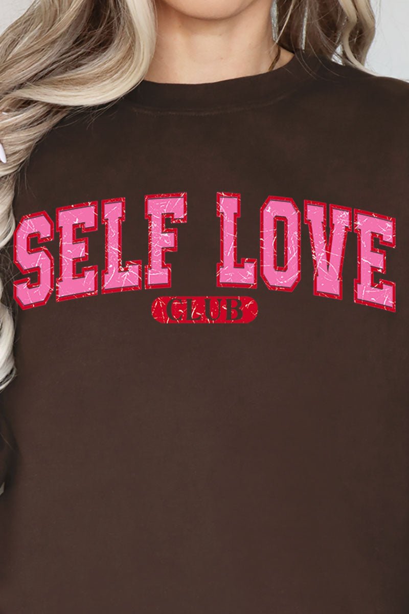 Vintage Self Love Club Heavy-weight Crew Sweatshirt - Wholesale Accessory Market