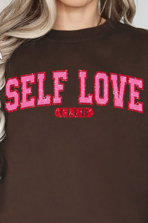 Vintage Self Love Club Heavy-weight Crew Sweatshirt - Wholesale Accessory Market
