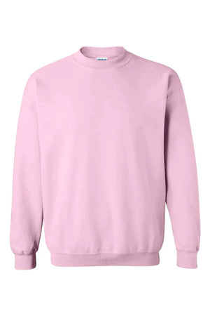Cheer For A Cure Pink Ribbon Heavy-weight Crew Sweatshirt - Wholesale Accessory Market