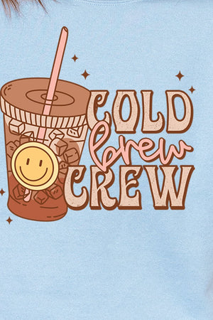 Cold Brew Crew Heavy-weight Crew Sweatshirt - Wholesale Accessory Market