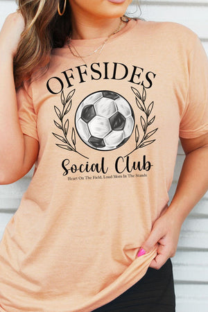 Soccer Offsides Social Club Unisex Blend Tee - Wholesale Accessory Market