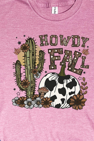 Marquee Howdy Fall Unisex Blend Tee - Wholesale Accessory Market