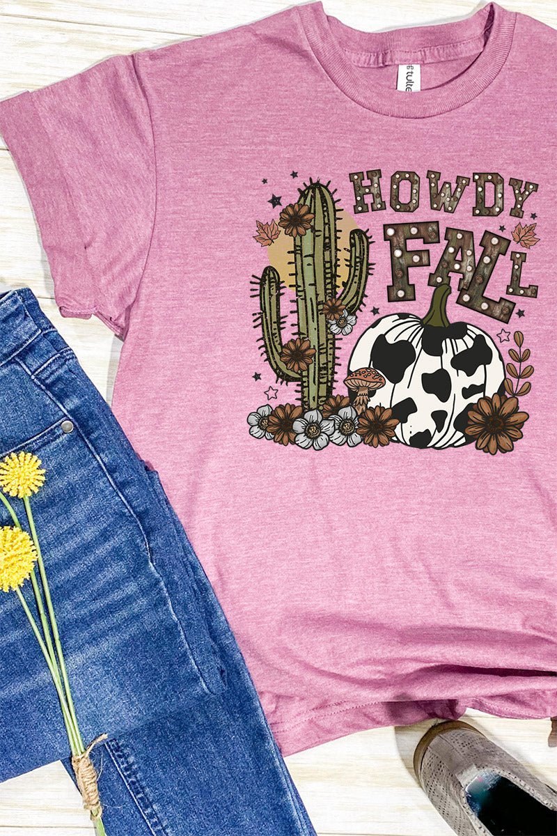 Marquee Howdy Fall Unisex Blend Tee - Wholesale Accessory Market