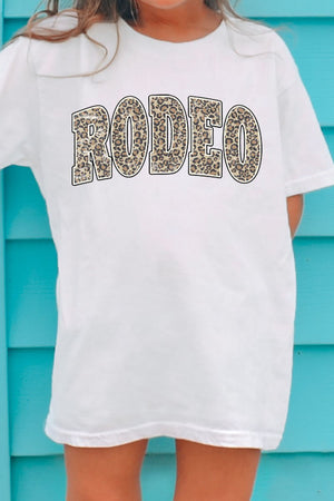 Youth Arched Rodeo Leopard Dri-Power 50/50 T-Shirt - Wholesale Accessory Market