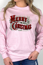 Vintage Merry Christmas Unisex Dri-Power Long-Sleeve 50/50 Tee - Wholesale Accessory Market