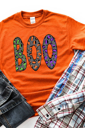 Colorful Boo Short Sleeve Relaxed Fit T-Shirt - Wholesale Accessory Market