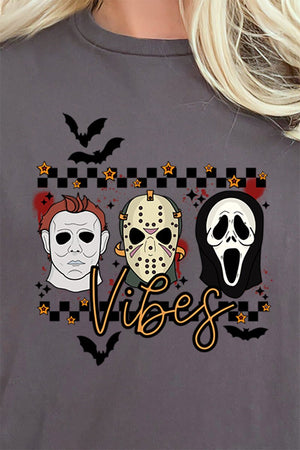 Scary Spooky Vibes Short Sleeve Relaxed Fit T-Shirt - Wholesale Accessory Market