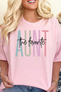 Aunt The Favorite Short Sleeve Relaxed Fit T-Shirt - Wholesale Accessory Market