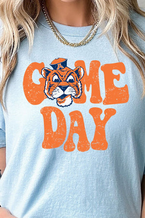 Game Day Auburn Short Sleeve Relaxed Fit T-Shirt - Wholesale Accessory Market