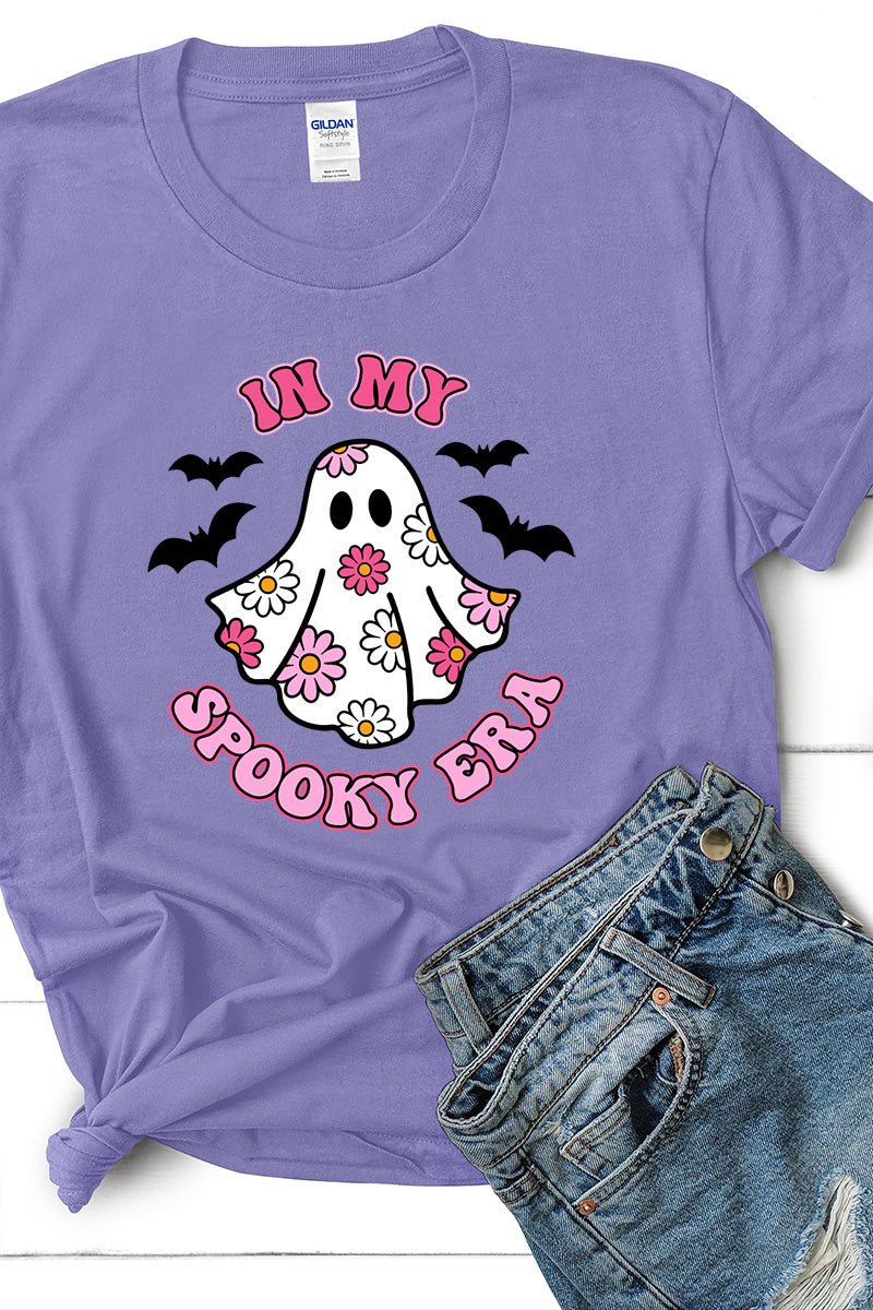 In My Spooky Era Short Sleeve Relaxed Fit T-Shirt - Wholesale Accessory Market