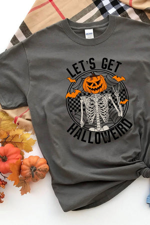 Let's Get Halloweird Short Sleeve Relaxed Fit T-Shirt - Wholesale Accessory Market