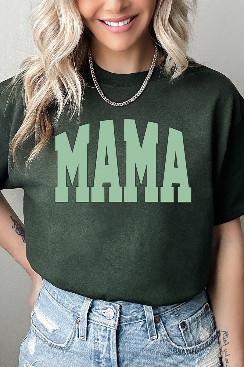 Sage Arched Mama Short Sleeve Relaxed Fit T-Shirt | Wholesale Accessory ...