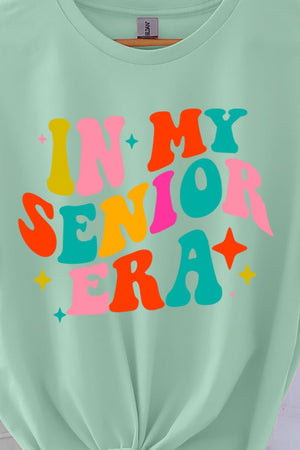 In My Senior Era Colorful Short Sleeve Relaxed Fit T-Shirt - Wholesale Accessory Market