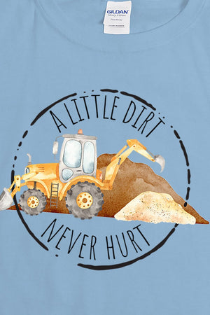 Youth A Little Dirt Never Hurt Short Sleeve Relaxed Fit T-Shirt - Wholesale Accessory Market