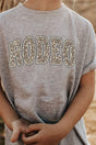 Toddler Arched Rodeo Leopard Heavy Cotton T-Shirt - Wholesale Accessory Market