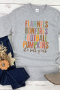 Colorful Fall List Heavy Cotton Long Sleeve Adult T-Shirt - Wholesale Accessory Market