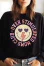 Colorful Overstimulated Moms Club Unisex NuBlend Crew Sweatshirt - Wholesale Accessory Market