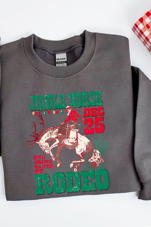 Jingle Horses Rodeo Unisex NuBlend Crew Sweatshirt - Wholesale Accessory Market