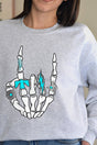 Rockin' Turquoise Unisex NuBlend Crew Sweatshirt - Wholesale Accessory Market