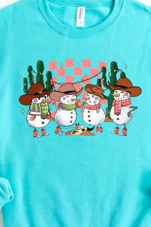 Snow Country Western Christmas Unisex NuBlend Crew Sweatshirt - Wholesale Accessory Market