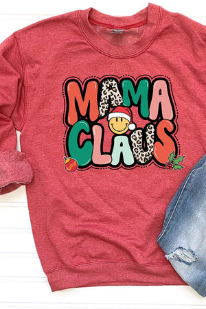 Mama Claus Colorful Unisex NuBlend Crew Sweatshirt - Wholesale Accessory Market