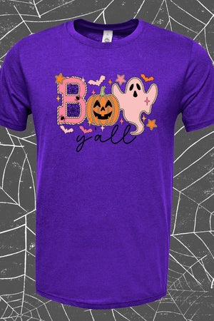 Youth Roping Boo Y'all Soft-Tek Blend T-Shirt - Wholesale Accessory Market
