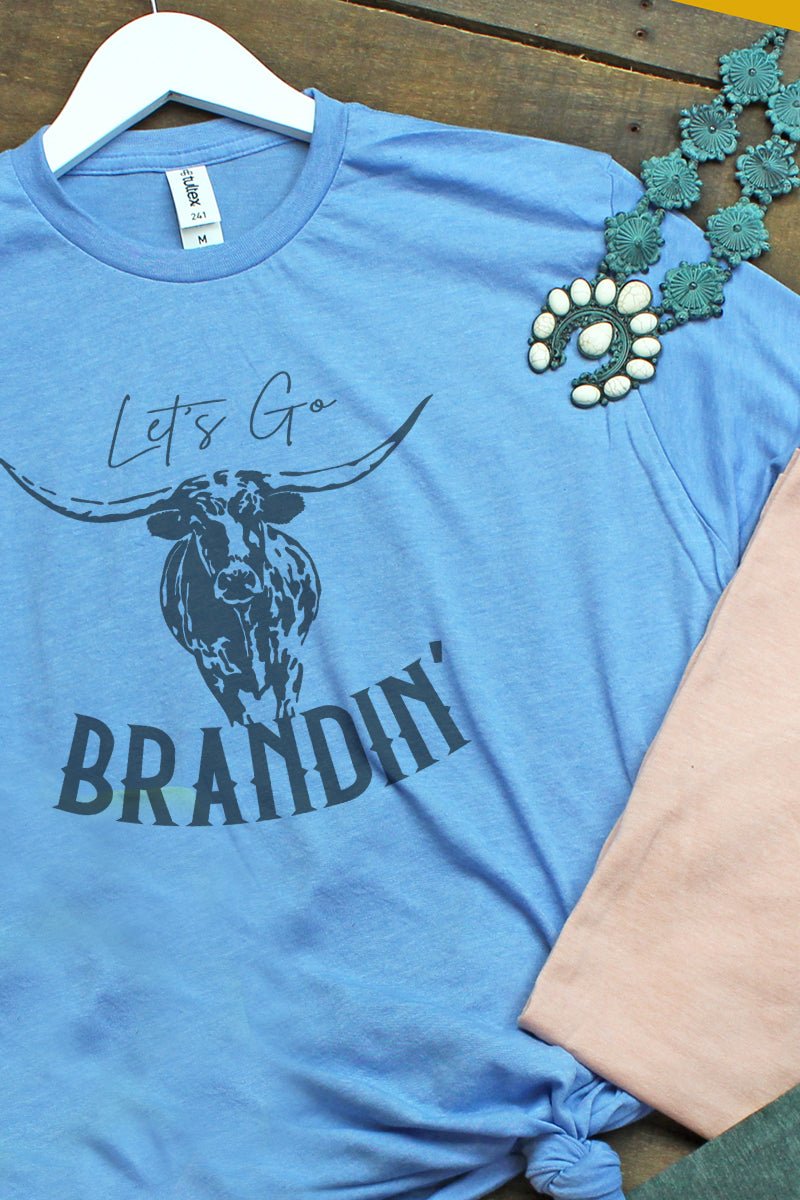Longhorn Let's Go Brandin' Unisex Poly-Rich Blend Tee - Wholesale Accessory Market