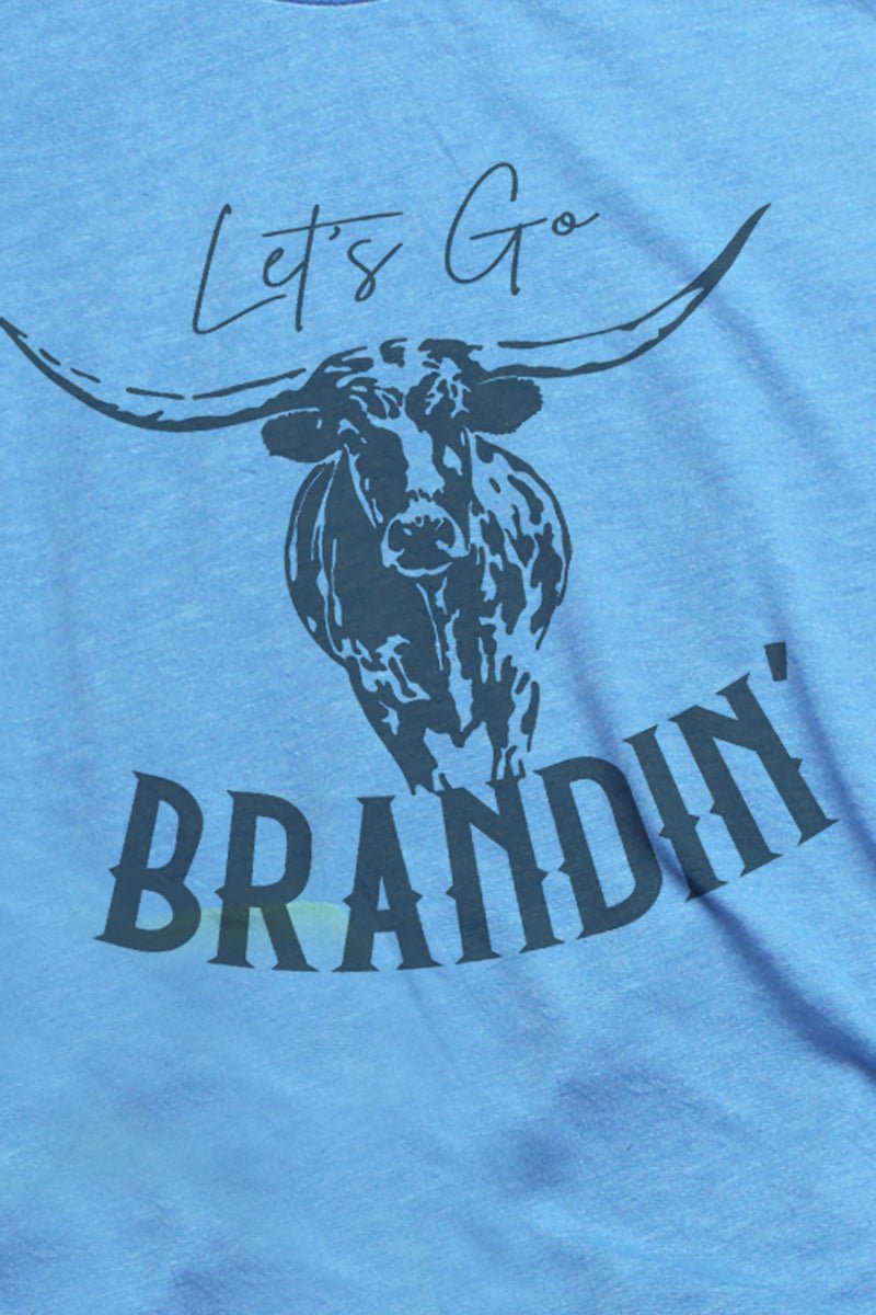Longhorn Let's Go Brandin' Unisex Poly-Rich Blend Tee - Wholesale Accessory Market
