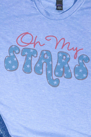 Oh My Stars Unisex Poly-Rich Blend Tee - Wholesale Accessory Market