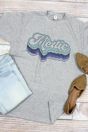 Medic Groovy Unisex Poly-Rich Blend Tee - Wholesale Accessory Market