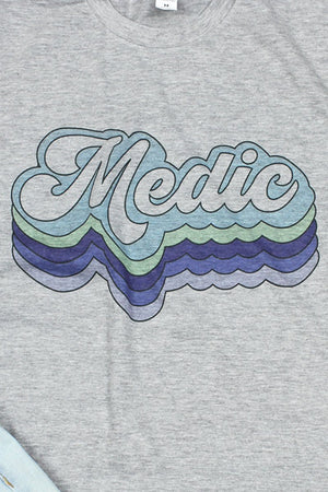 Medic Groovy Unisex Poly-Rich Blend Tee - Wholesale Accessory Market