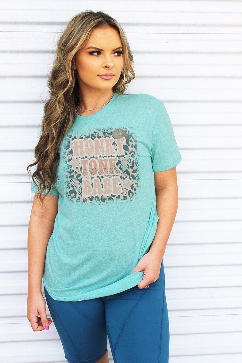 Honky Tonk Babe Unisex Triblend Short Sleeve T-Shirt - Wholesale Accessory Market