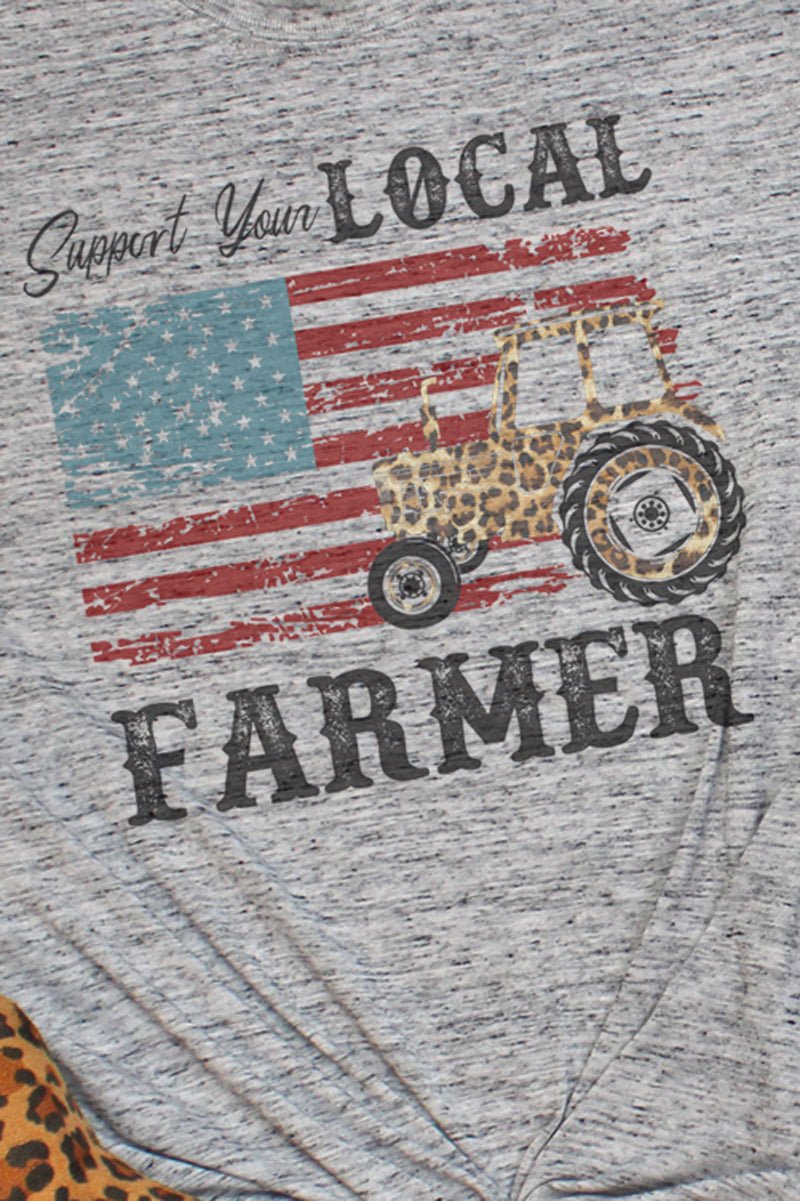 Support Your Local Farmer Blizzard Jersey Short Sleeve T-Shirt - Wholesale Accessory Market