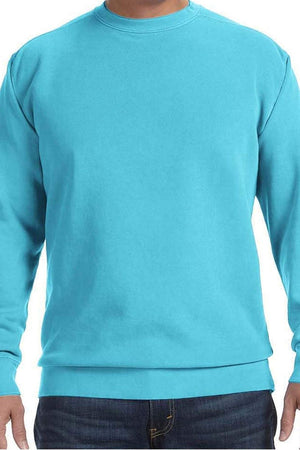 Large Monogram Comfort Colors Adult Crew-Neck Sweatshirt *Customizable (Wholesale Pricing N/A) - Wholesale Accessory Market