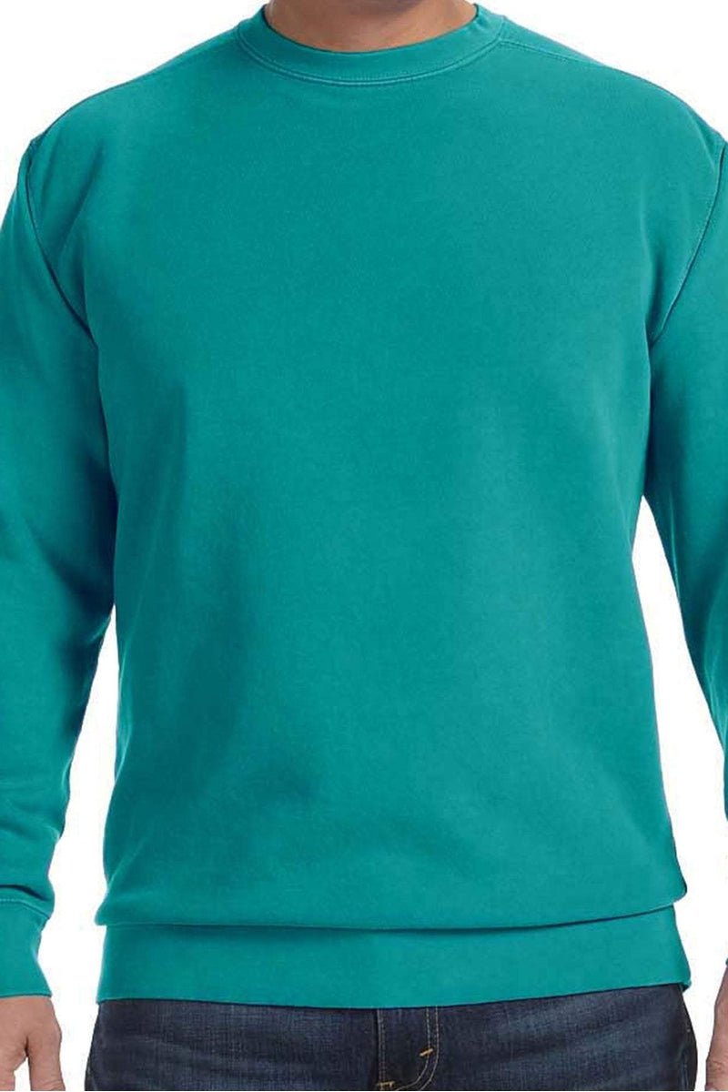 Large Monogram Comfort Colors Adult Crew-Neck Sweatshirt *Customizable (Wholesale Pricing N/A) - Wholesale Accessory Market