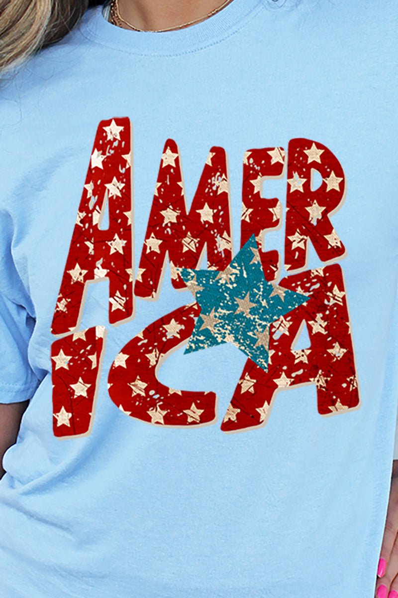 Vintage Star American Unisex Blend Tee - Wholesale Accessory Market