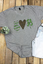 Peace Love Shamrock Unisex Poly-Rich Blend V-Neck Tee - Wholesale Accessory Market