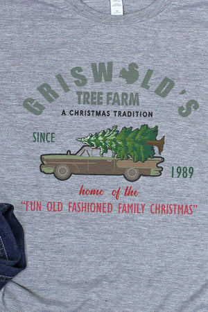Griswolds Tree Farm Unisex Dri-Power Poly Tee - Wholesale Accessory Market