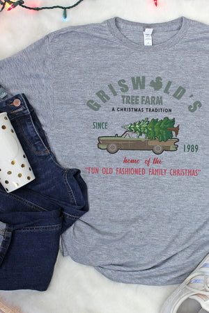 Griswolds Tree Farm Unisex Dri-Power Poly Tee - Wholesale Accessory Market