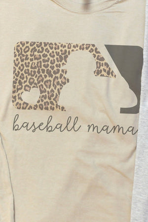 Cheetah Baseball Mama Unisex Dri-Power Long-Sleeve 50/50 Tee - Wholesale Accessory Market